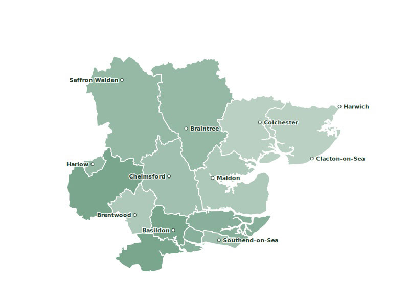 Veterinary practices across Essex